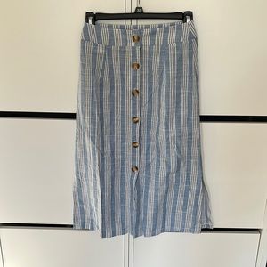 Brand new SHEIN button-up skirt